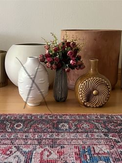 Modern Decorative Ceramic Vases  (set of 2)