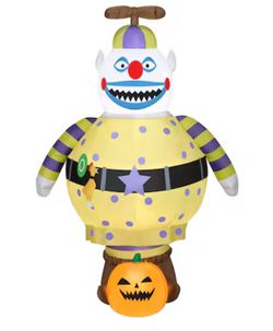 Gemmy Nightmare Before Christmas Inflatable Clown