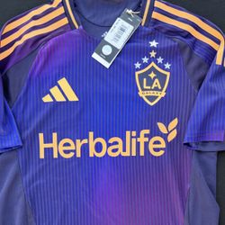 adidas LA Galaxy Away Men's Authentic 25/26 Jersey