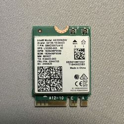 Laptop Wifi Replacement Intel AX200NGW