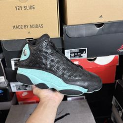 Jordan Island Green 13s size 12 USED 