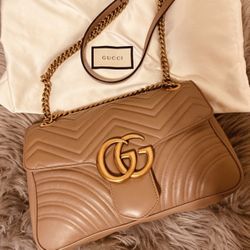 Gucci Medium GG Marmont 2.0 Matelassé Shoulder Bag