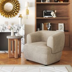 Bekker Golden Beige Accent Chair