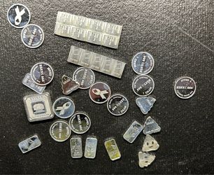Lot of .999 Fine Silver Fractional Pieces
