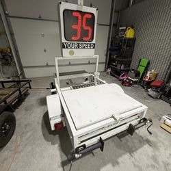 Speed Radar Trailer