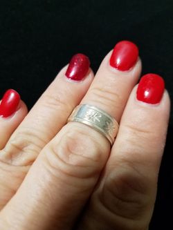 Sterling silver ring (PLATA)