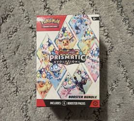 Pokemon prismatic evolution booster bundle