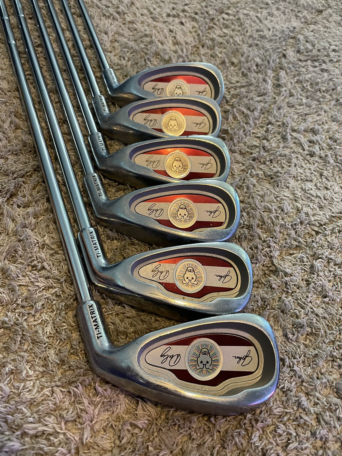 幻の名器 飛ばし屋 John Daly TI-MATRIX アイアンセット 6本 John Daly TI-Matrix 4-9 Iron set for Sale in Guadalupe, AZ - OfferUp