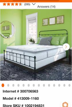 SLEEP OPTIONS Mercer King-Size 12 in. Gel Foam and Innerspring Mattress