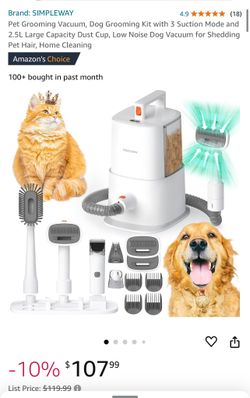 Pet Grooming Vacuum 