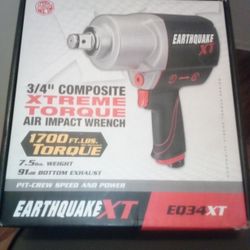 Earthquake XT 3/4" Composite Xtreme Torque Air Impact Wrench 