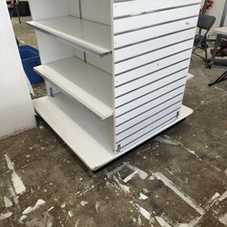 Wheeled Retail Shelving Display