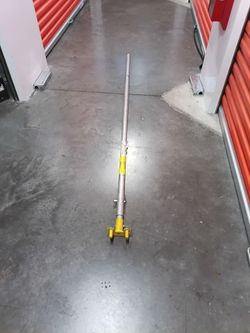 Telescoping Extension Pole with Yellow Base