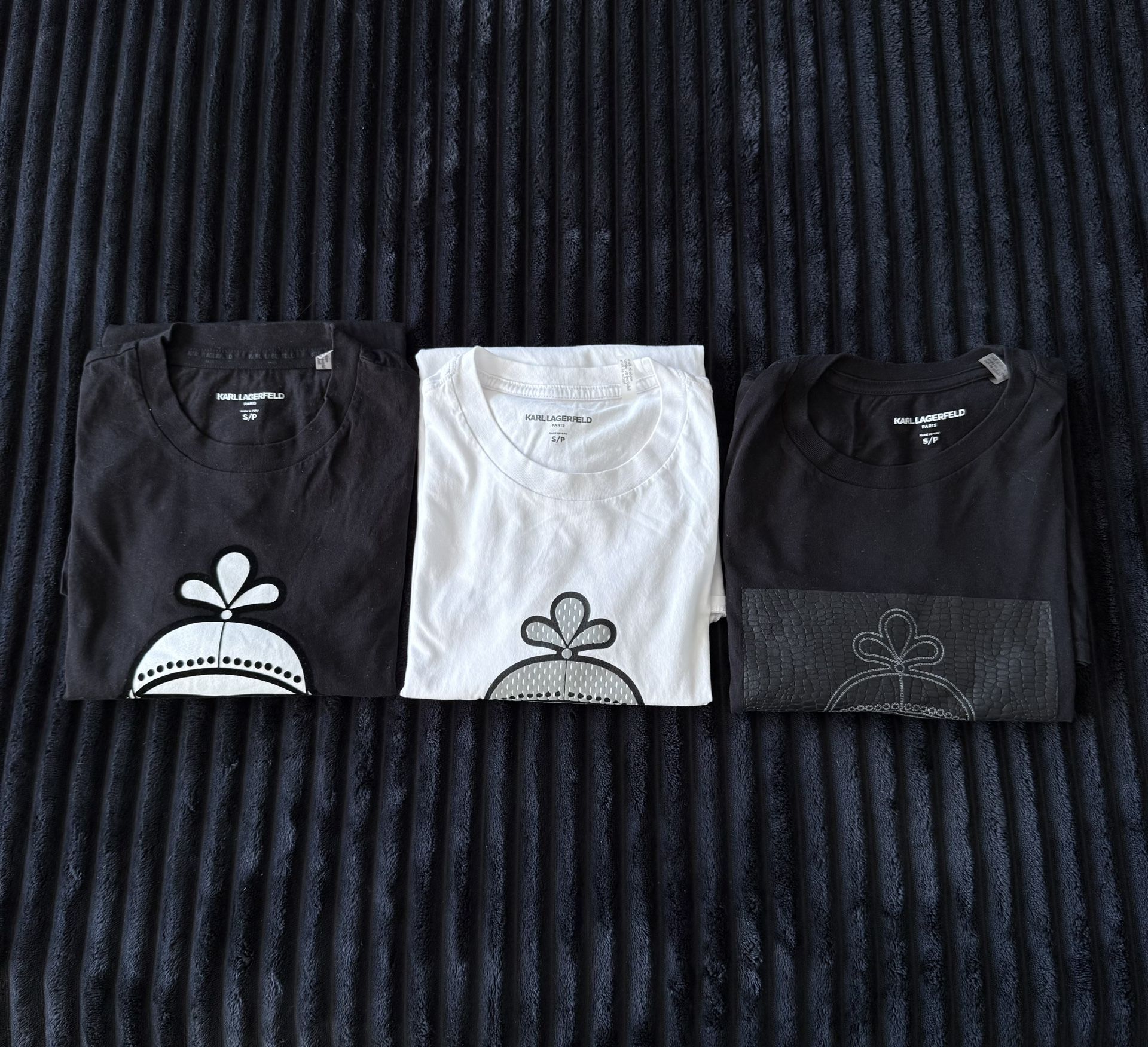 Bundle Of X3 Karl Lagerfeld Men’s Tees