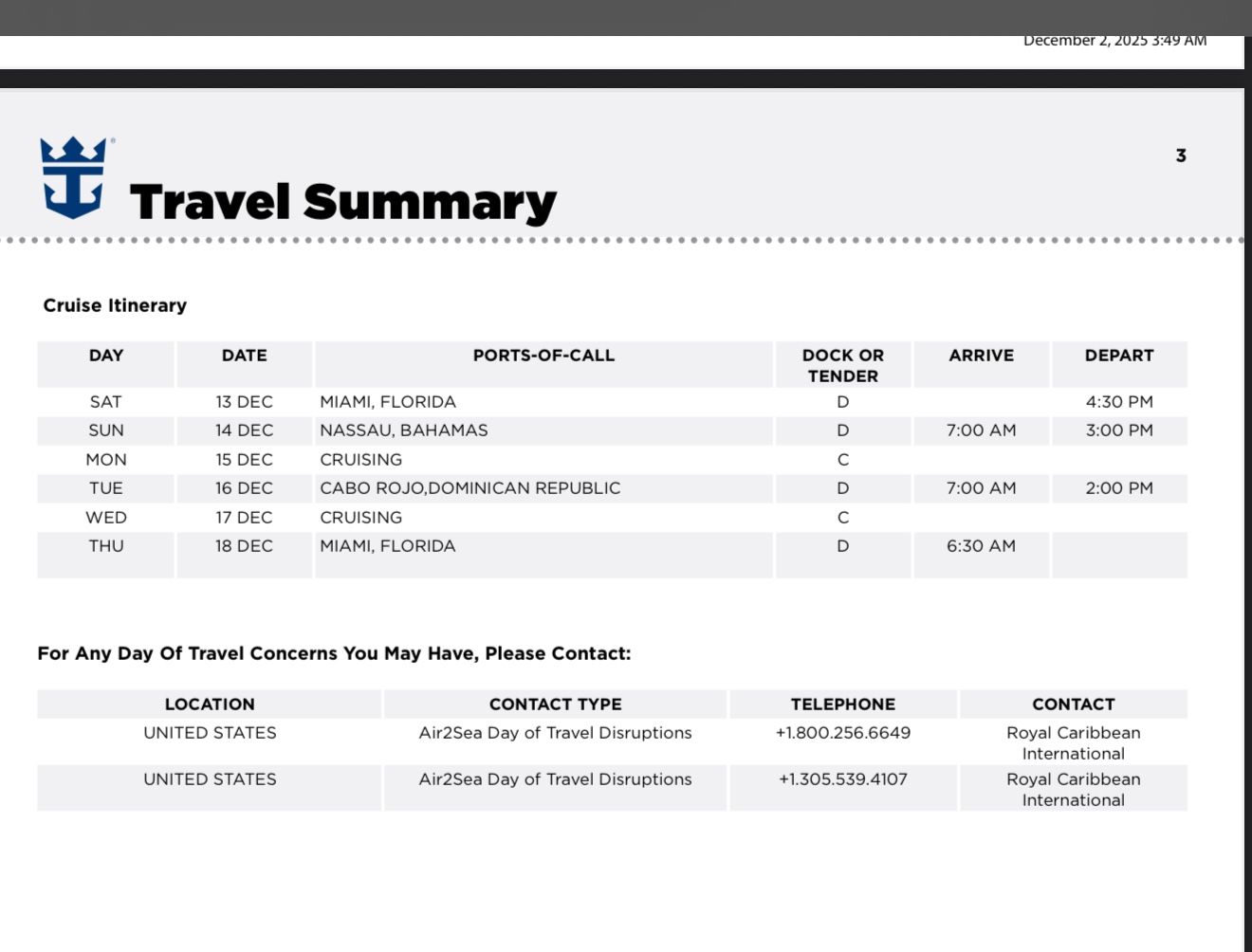 ROYAL CARIBBEAN GETAWAY CRUISE FOR 2!!!