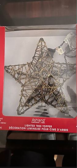 It’s A Brand New lighted tree topper made by Ashland never been used