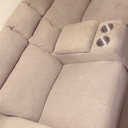 Seatcraft Usb Reclining Couch  Middle Console 