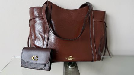 Coach bag with wallet