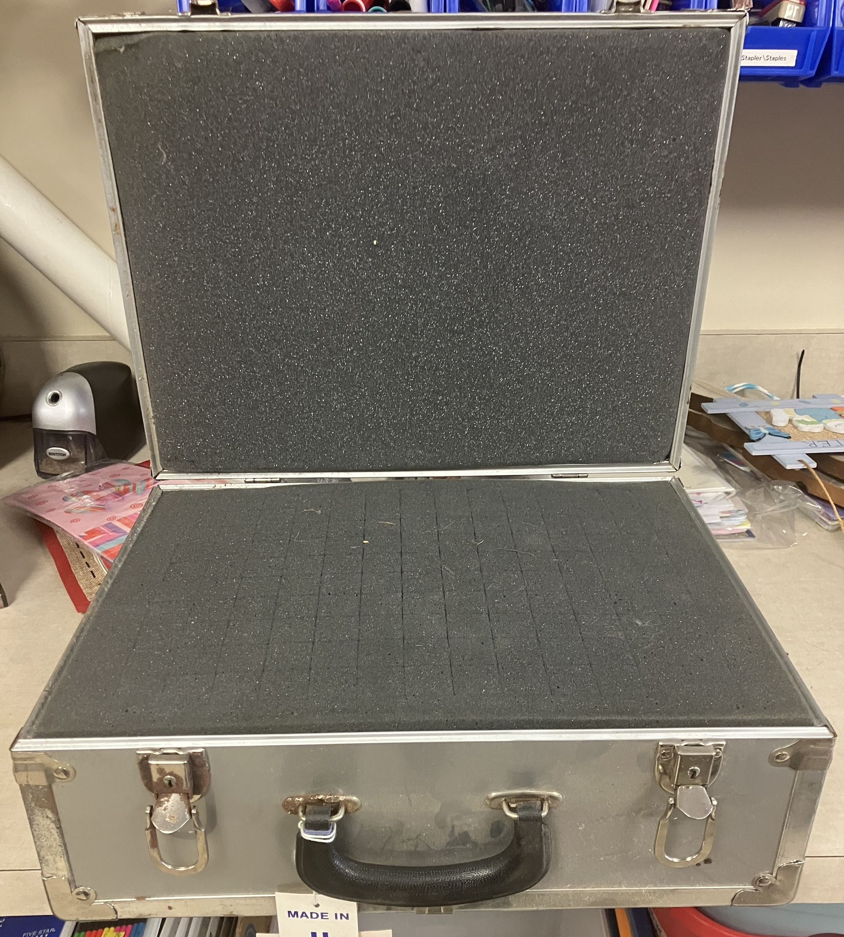 Vintage Armored Luggage Case