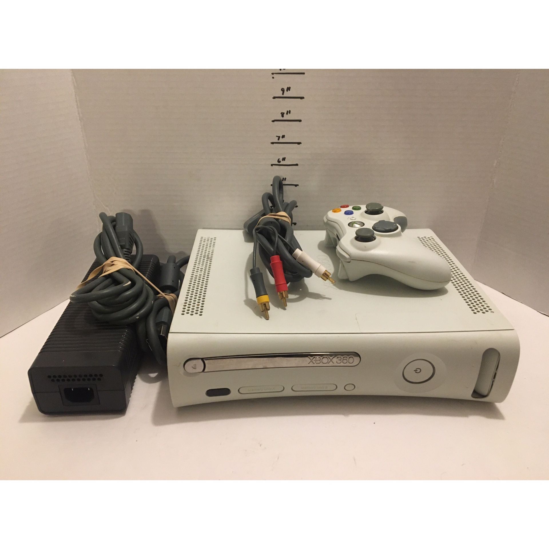 Microsoft Xbox 360 White Video Game Console 100% Complete