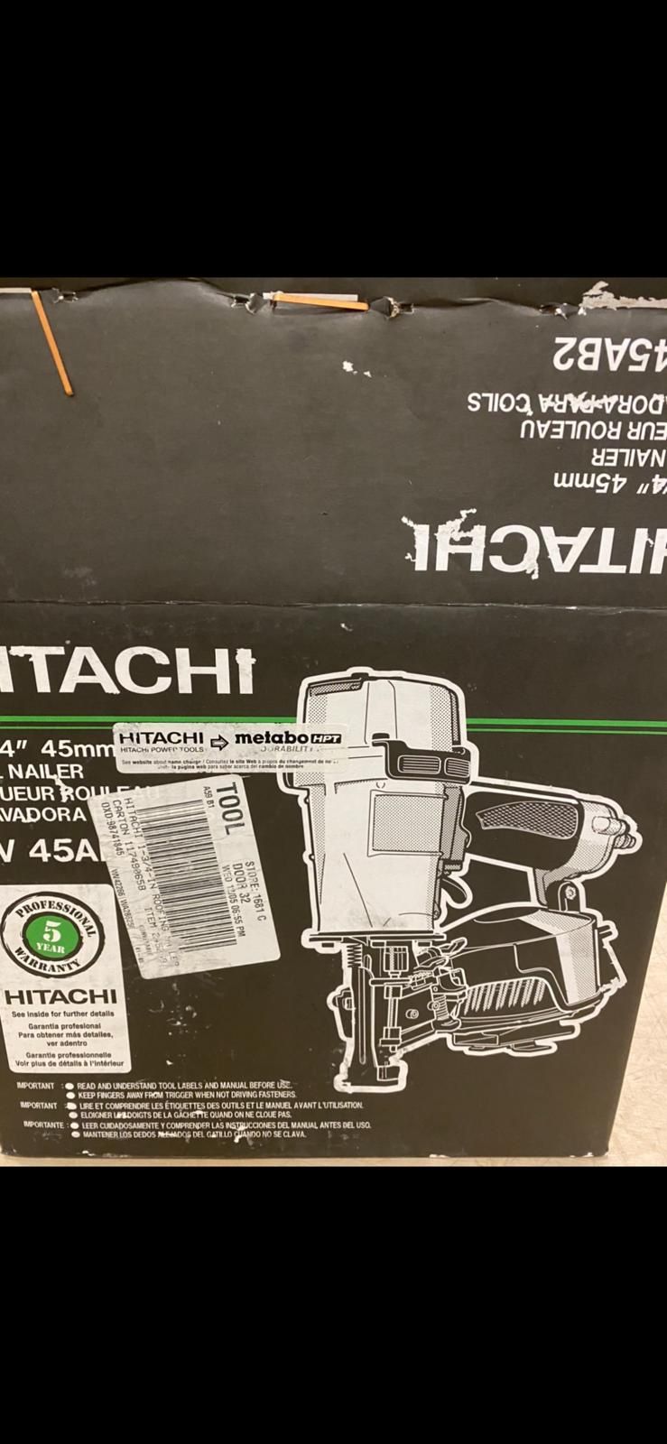 Hitachi Roofing Gun 13/4” for Sale in Hallandale Beach, FL OfferUp