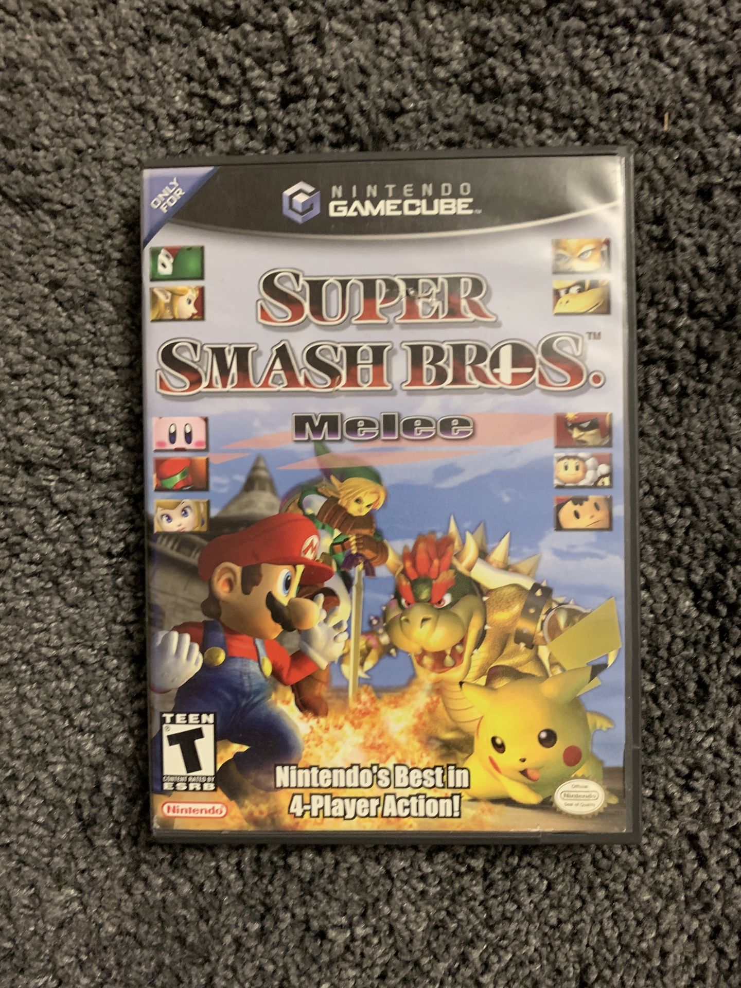 Super Smash Bros. Melee Nintendo GameCube (Unreadable disc)