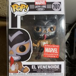Funko pop marvel lucha libre exclusives el venenoide 707