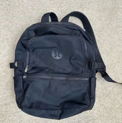 Lululemon Black Nylon Backpack