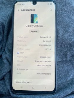 Samsung galaxy A16