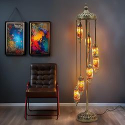 Elegant Turkish lights handmade