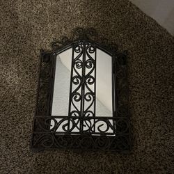 Gothic Metal Mirror 