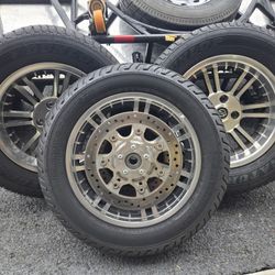 Motorcycle Trike Tires W/Rims