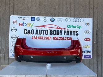 MAZDA 3 Hatchback-2014 2015 2016 rear back bumper cover used original OEM