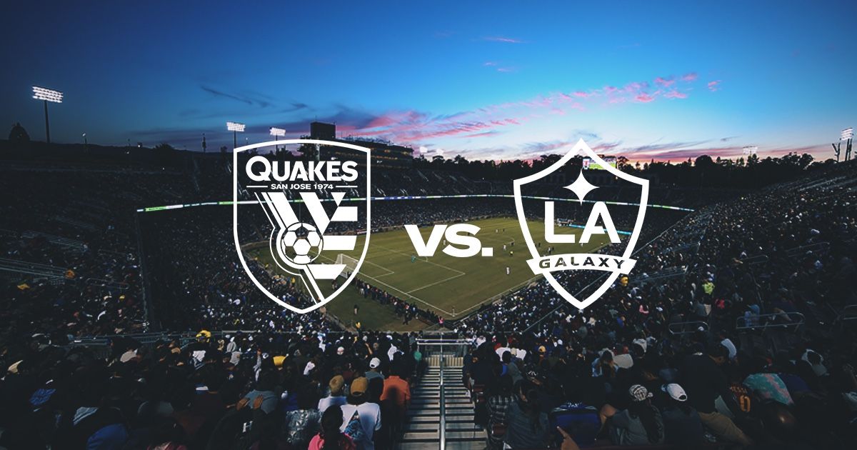 Earthquakes Vs. LA Galaxy (2 Tix) TODAY!!!