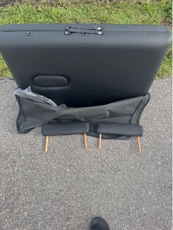 Massage table