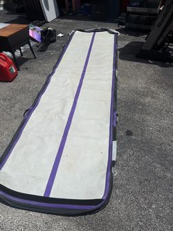 12ft FBSPORT Air Track Tumbling Mat + Storage Bag