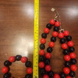 Two-Tone Candy Necklace and bracelet
