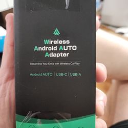 🚗 **Android Auto Wireless Adapter – Plug & Play Convenience**