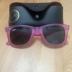 Pink Rayban Sunglasses 