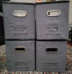 Fabric File Boxes