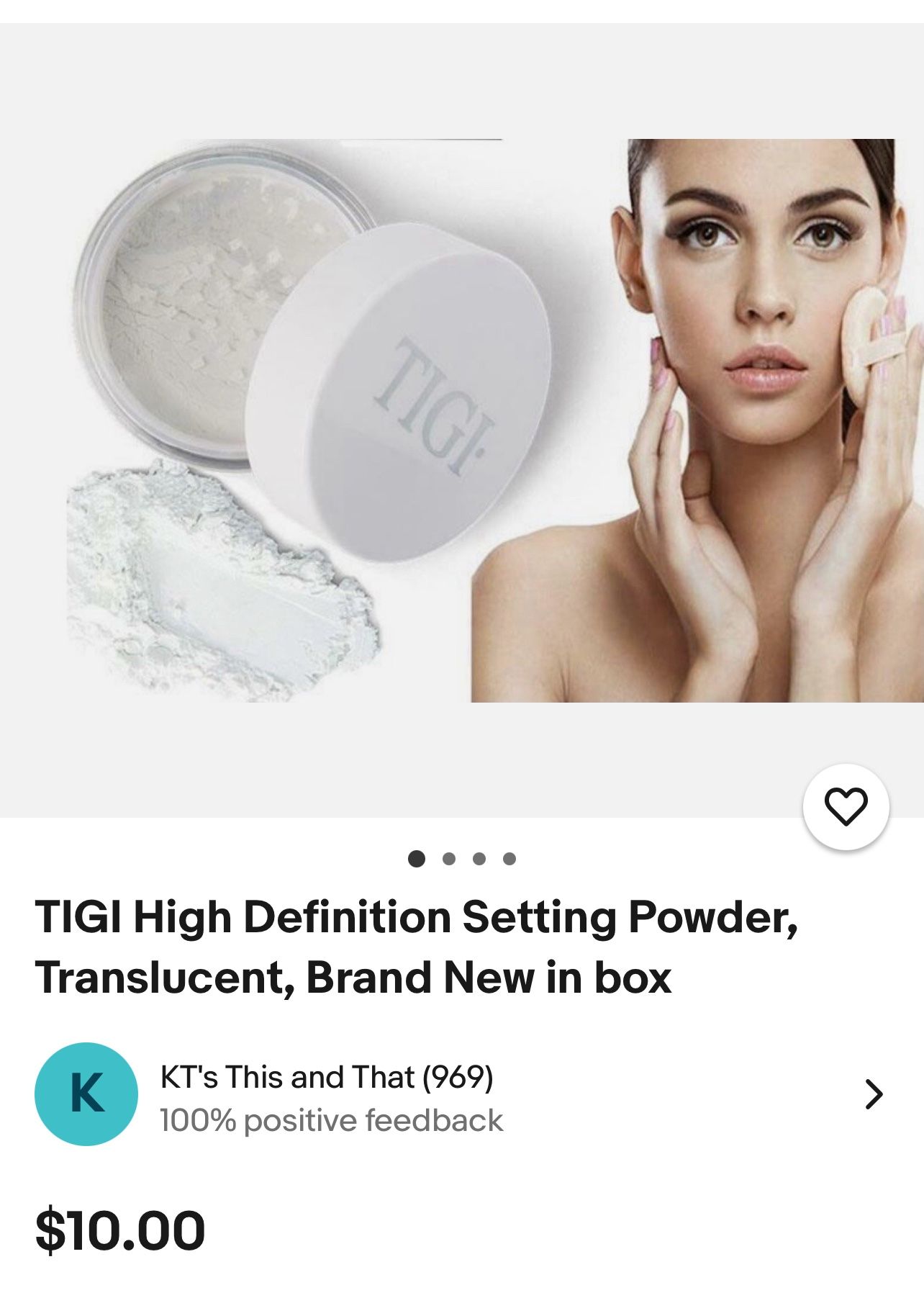 TIGI High Definition Powder Translucent 