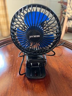College dorm room mini fan and mini light