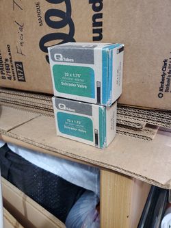 Two 22x1.75 Bycicle Inner Tube New