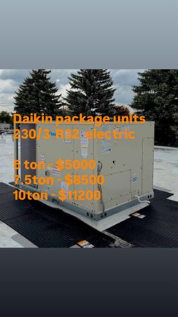 Daikin package unit