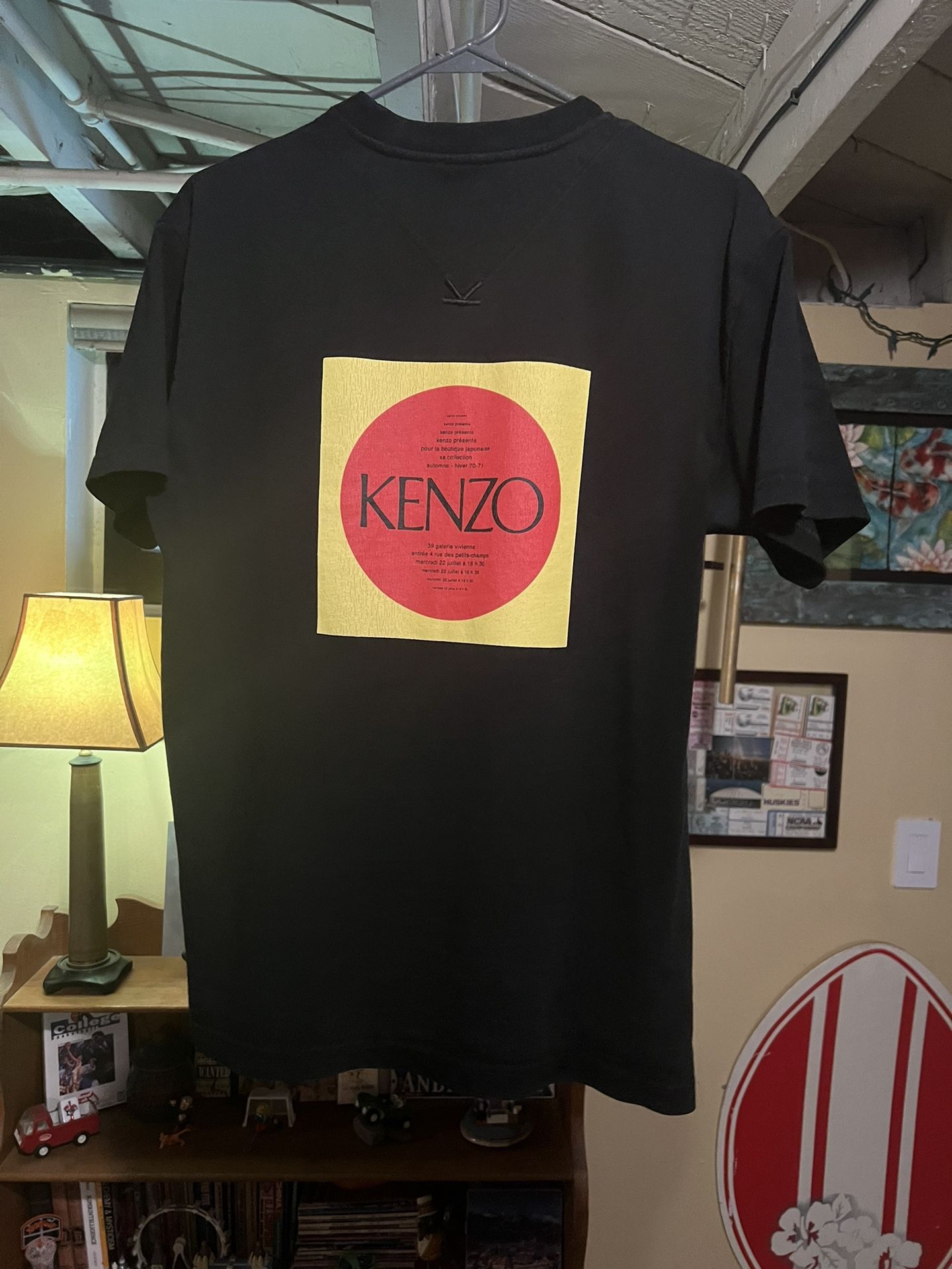 Men’s Kenzo Paris Black T-Shirt S/M