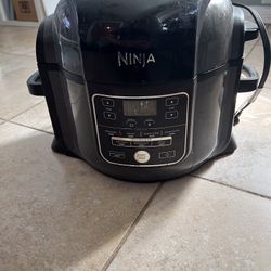 Ninja Foodi 10-in-1 Pressure Cooker & Air Fryer, 5 Quart - Stainless Steel Multi-Cooker