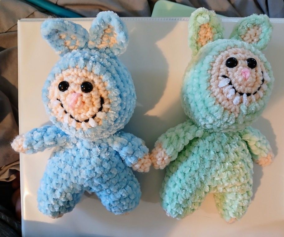 Labubu Inspired Plush Small Doll