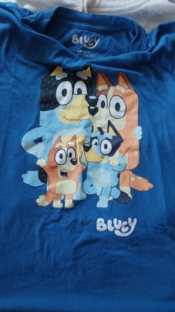 Bluey t shirt girl size medium