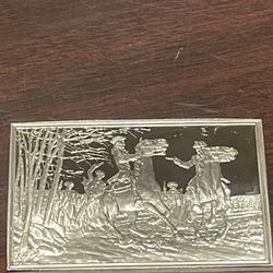 Commemorative Silver Ingot