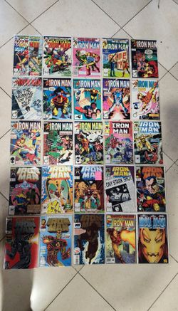 Marvel Avengers Iron Man Comic Lot of 25 NM